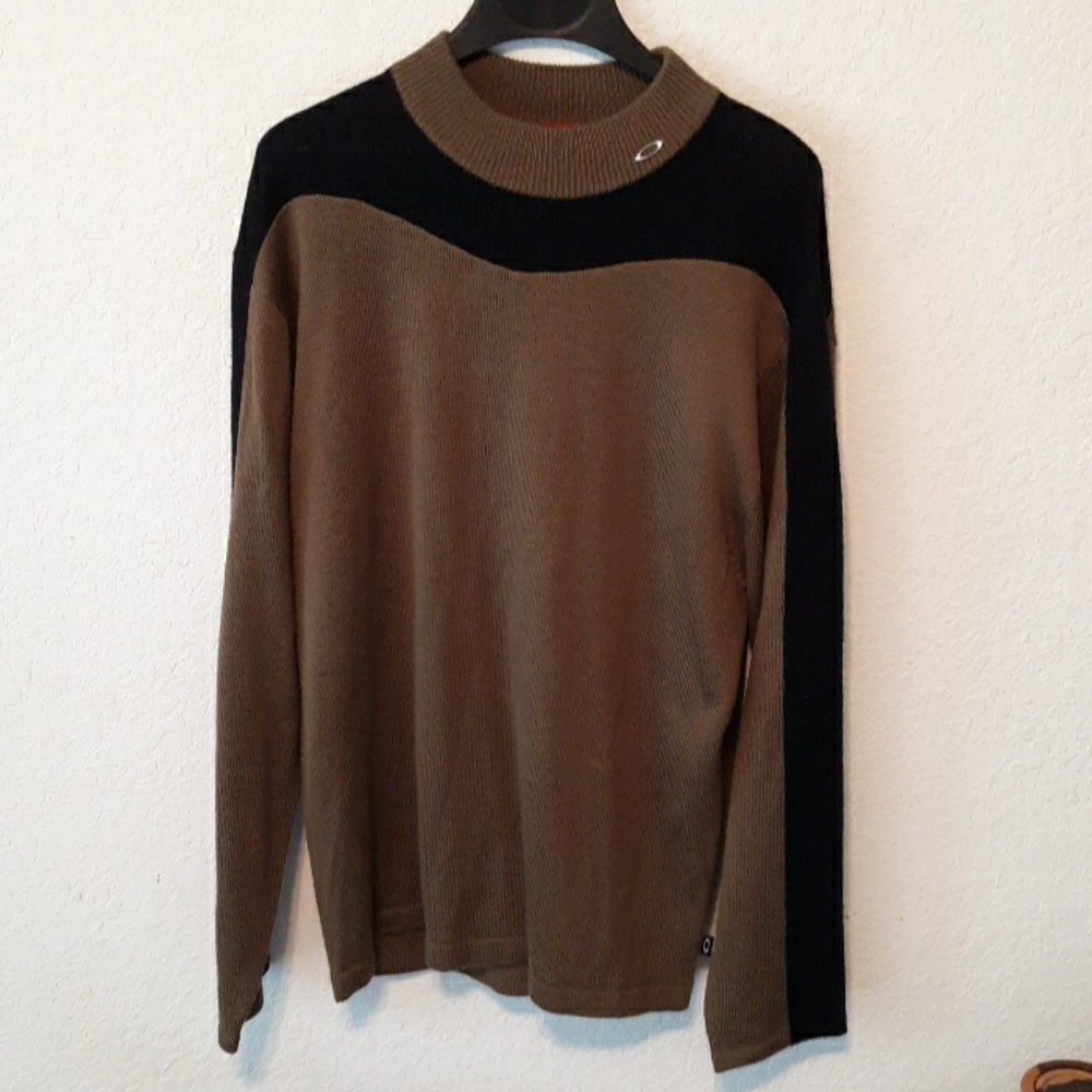 OAKLEY SWEATSHIRT XL 70%Acrylic 30%wool
